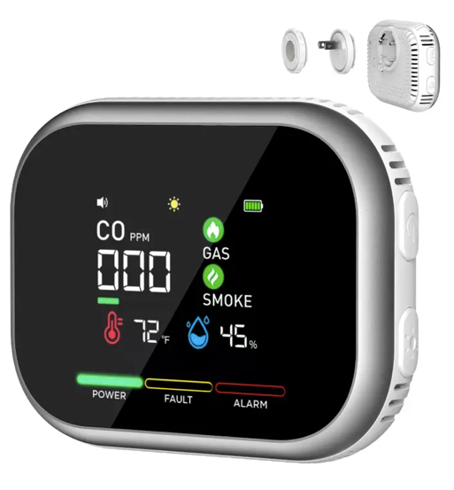 AiraSense® – Detector de Humo, Gas y Monóxido de Carbono para el Hogar