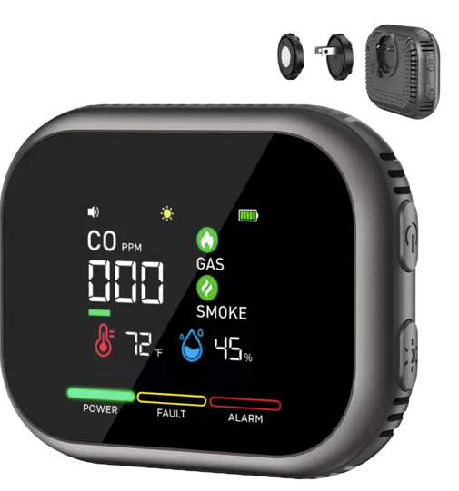 AiraSense® – Detector de Humo, Gas y Monóxido de Carbono para el Hogar